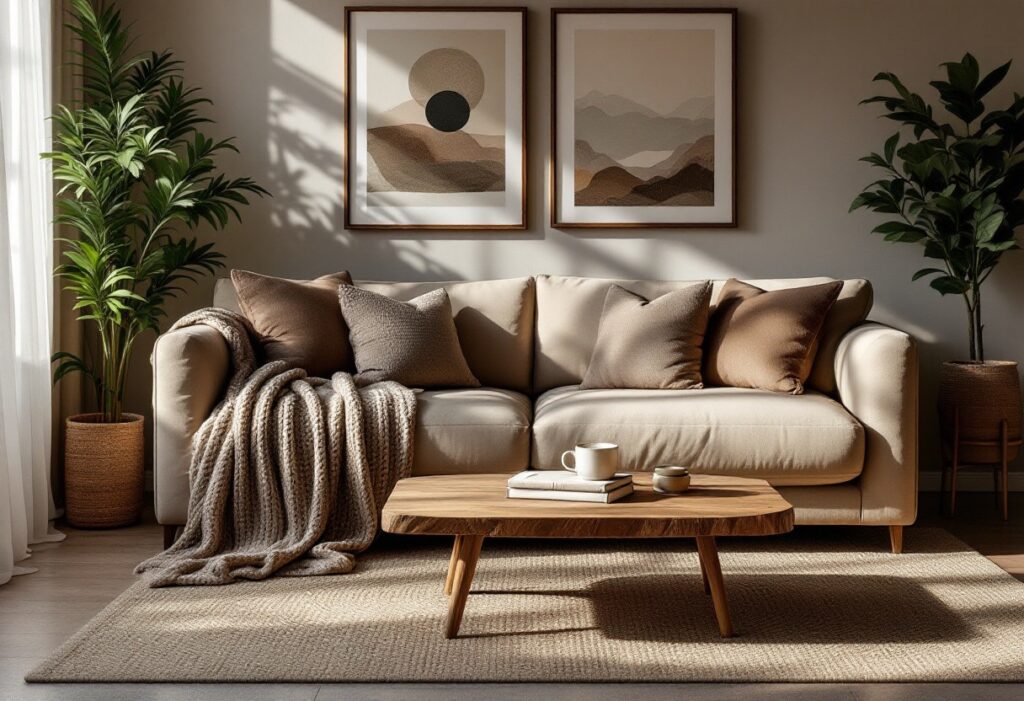 Créez une ambiance cocooning dans votre salon : idées déco et astuces