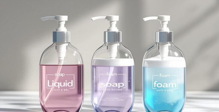 Quel savon choisir pour un distributeur automatique : liquide, gel ou mousse ?