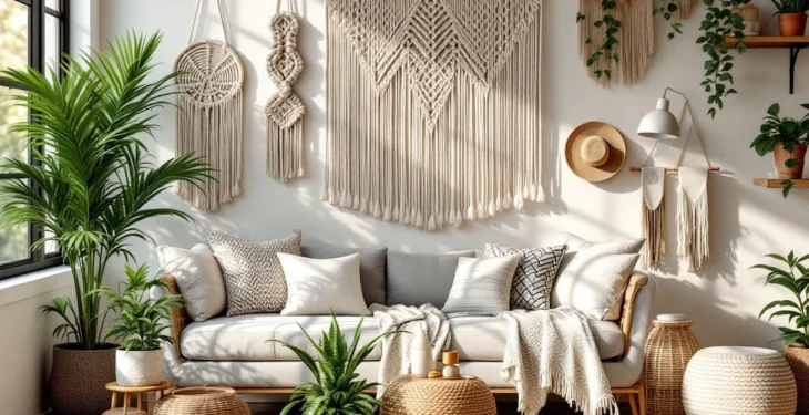 Inspiration macramé : 10 projets créatifs pour la chambre, le salon et l’extérieur