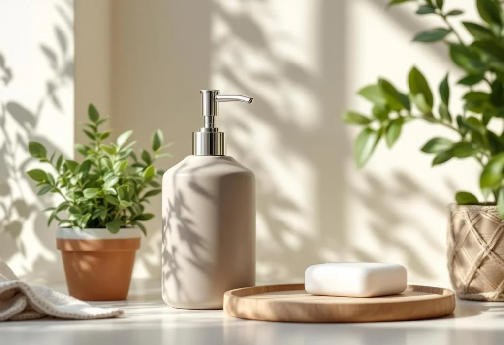 Distributeur de savon éco-responsable : matériaux durables, recharges et réduction des déchets