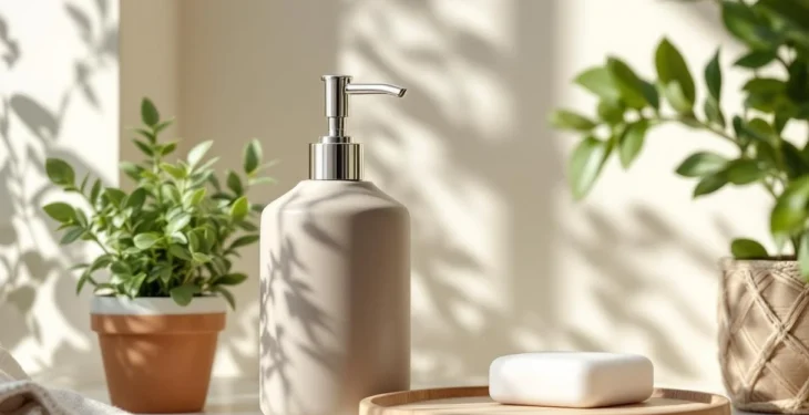 Distributeur de savon éco-responsable : matériaux durables, recharges et réduction des déchets