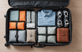 Valise optimisée : pliage- cubes et check-lists pour voyager léger