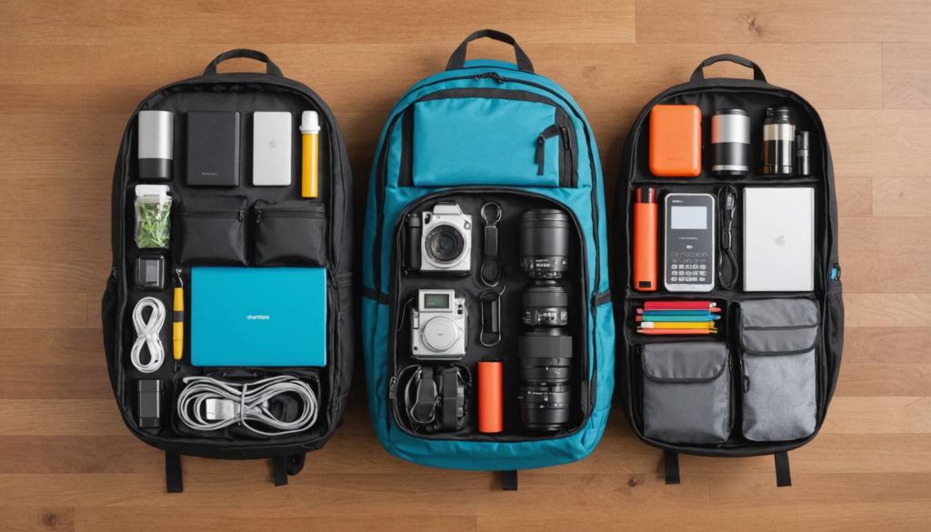 Hacks de rangement pour sacs à dos compacts