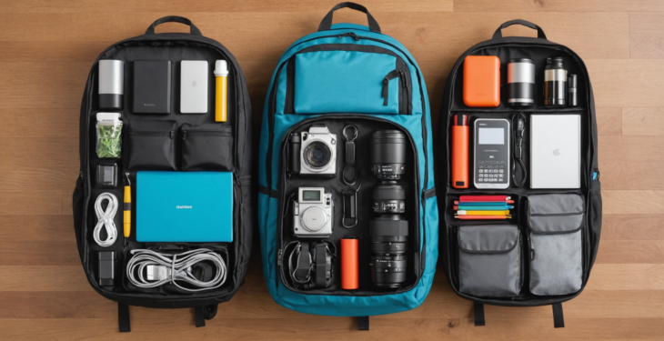 Hacks de rangement pour sacs à dos compacts