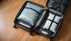 Valises optimisées : pliage – rangements modulaires et sacs étanches