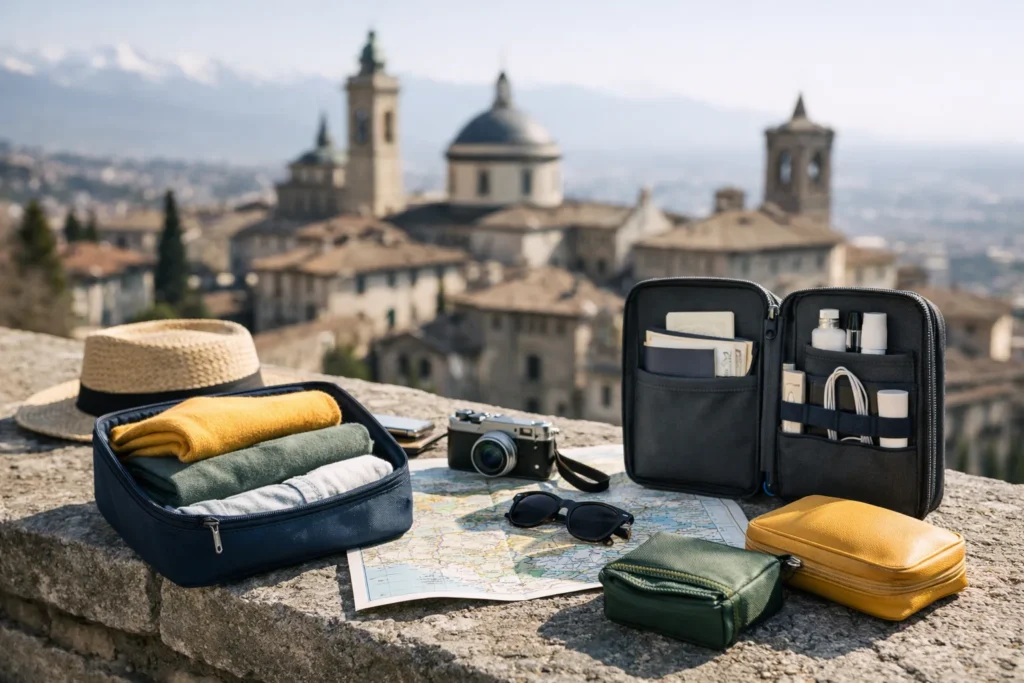 Organiser un city break astuces de rangement en Lombardie