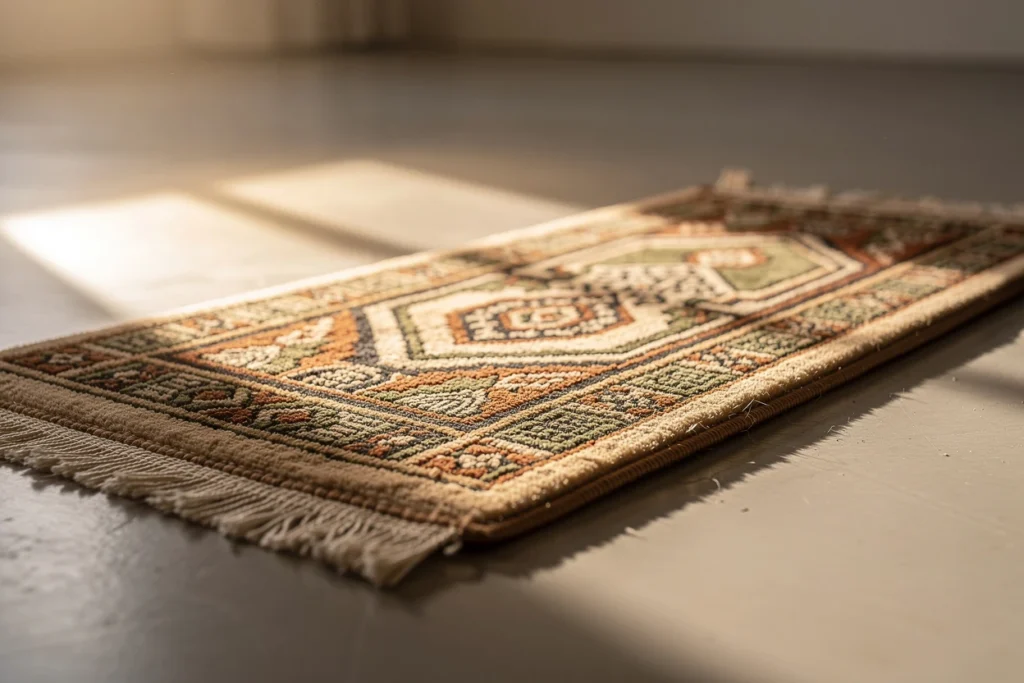 Tapis de prière rembourré : confort et protection pour la pratique musulmane