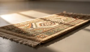 Tapis de prière rembourré : confort et protection pour la pratique musulmane
