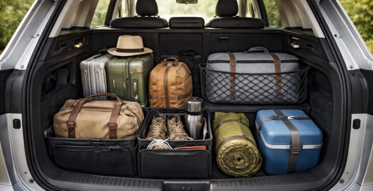 Optimiser le rangement de votre coffre Volkswagen Tiguan ou Peugeot 3008 pour vos voyages