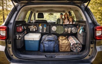 Optimisez le coffre de votre Dacia Duster avec accessoires pour road trip en famille