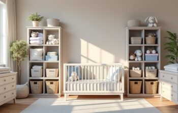 Rangement et bébé : organiser sans stress avec des solutions simples