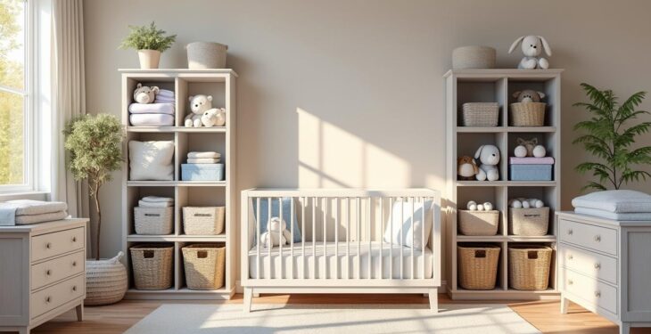 Rangement et bébé : organiser sans stress avec des solutions simples