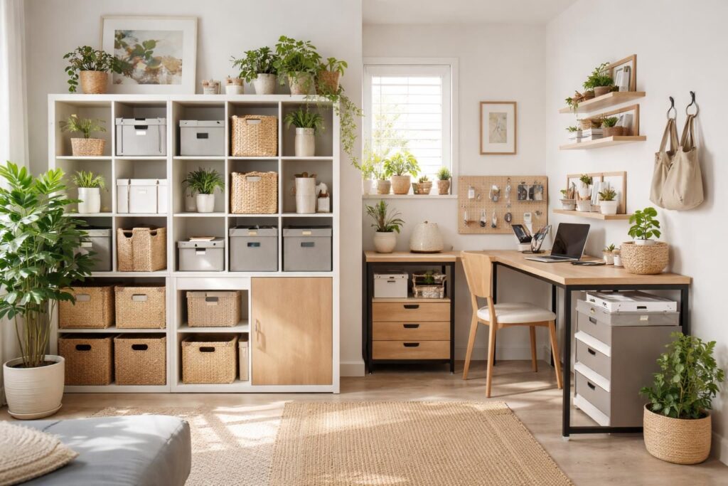 Solutions de rangement économiques chez Ikea, Leroy Merlin et Action pour optimiser votre espace