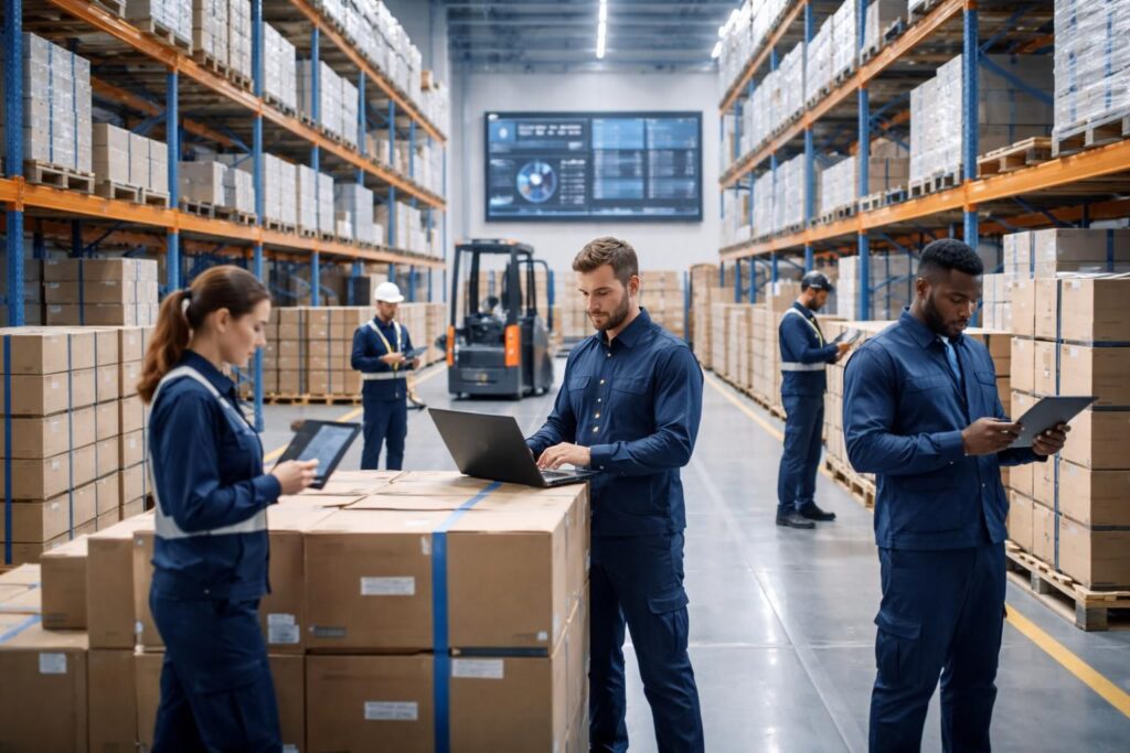 Systèmes de gestion d&rsquo;entrepôt avec SAP WMS, Oracle NetSuite et Manhattan Associates