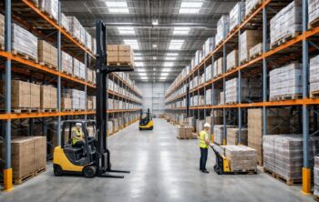 Systèmes de rangement pour entrepôts professionnels avec Mecalux et racks industriels