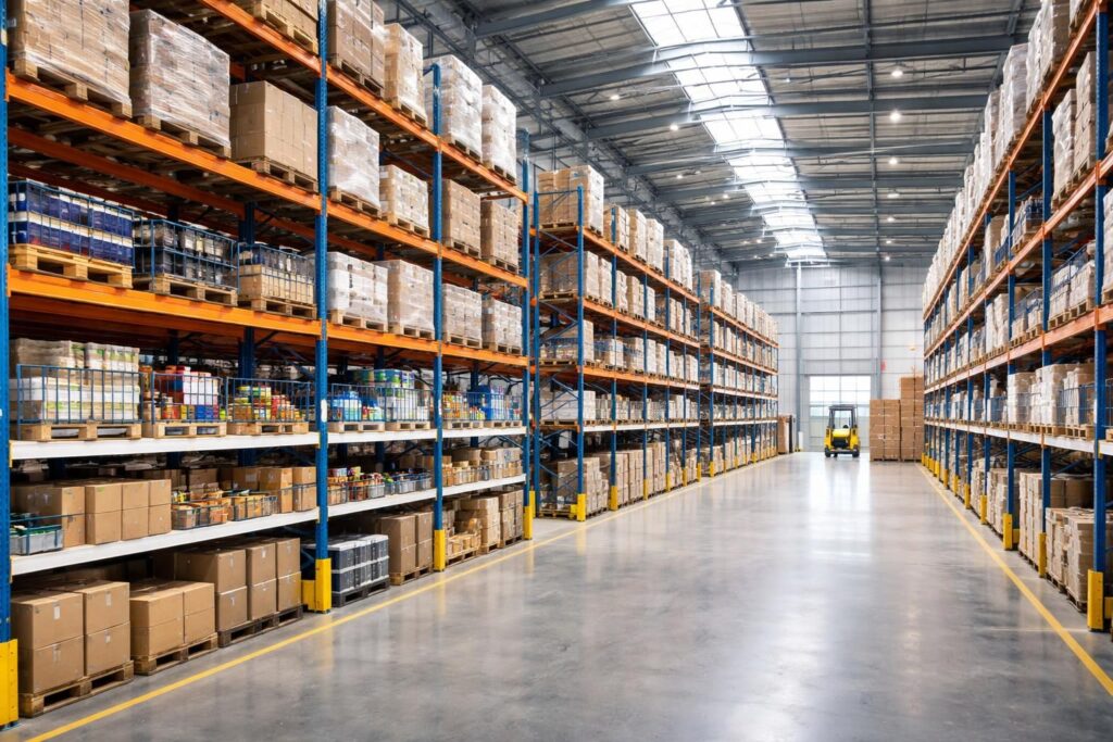 Systèmes de rangement professionnels pour entrepôts, commerces et espaces de stockage optimisés
