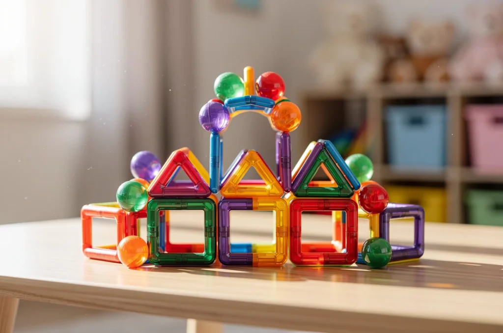 Magnetix : jeux de construction magnétique pour stimuler la créativité des enfants