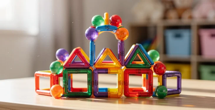 Magnetix : jeux de construction magnétique pour stimuler la créativité des enfants