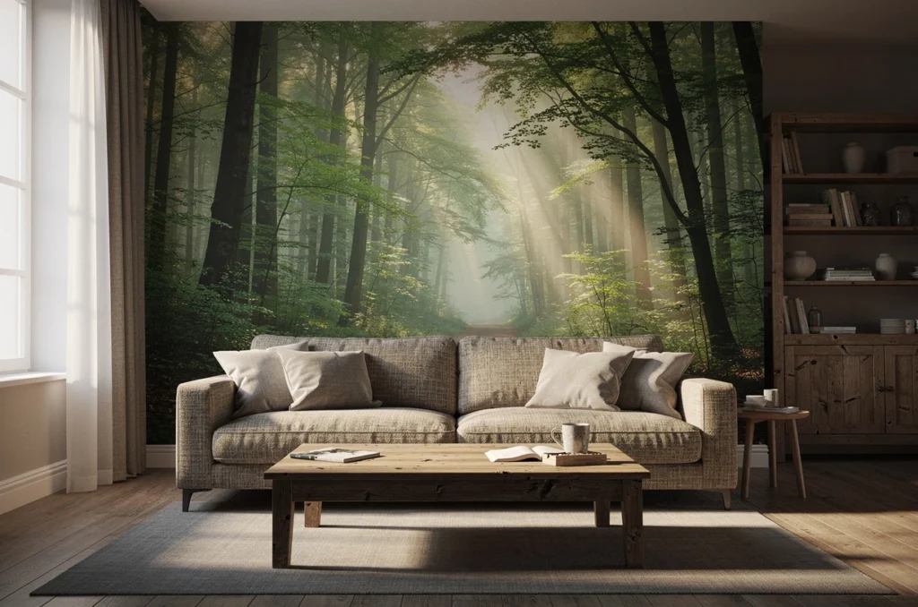 Sublimez votre décoration avec des papiers peints panoramiques : immersion visuelle et transformation d’espace