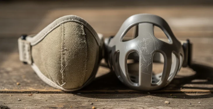 Muselière en toile ou en plastique : quelle est la meilleure option pour votre chien ?