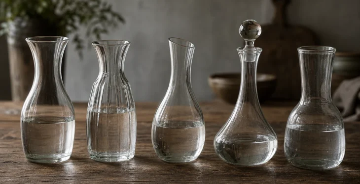 Top 5 des carafes d’eau design pour impressionner vos invités